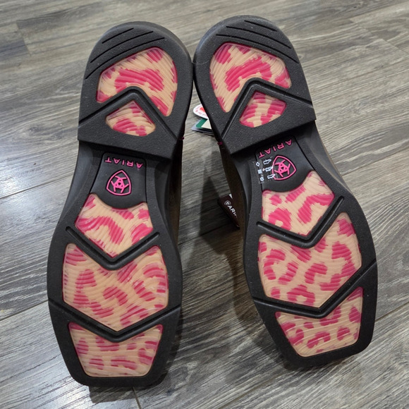 Ariat Anthem Shortie Myra Cowboy Boots‎ Brown Bomber Casually Camo 7.5B Western - Picture 6 of 7